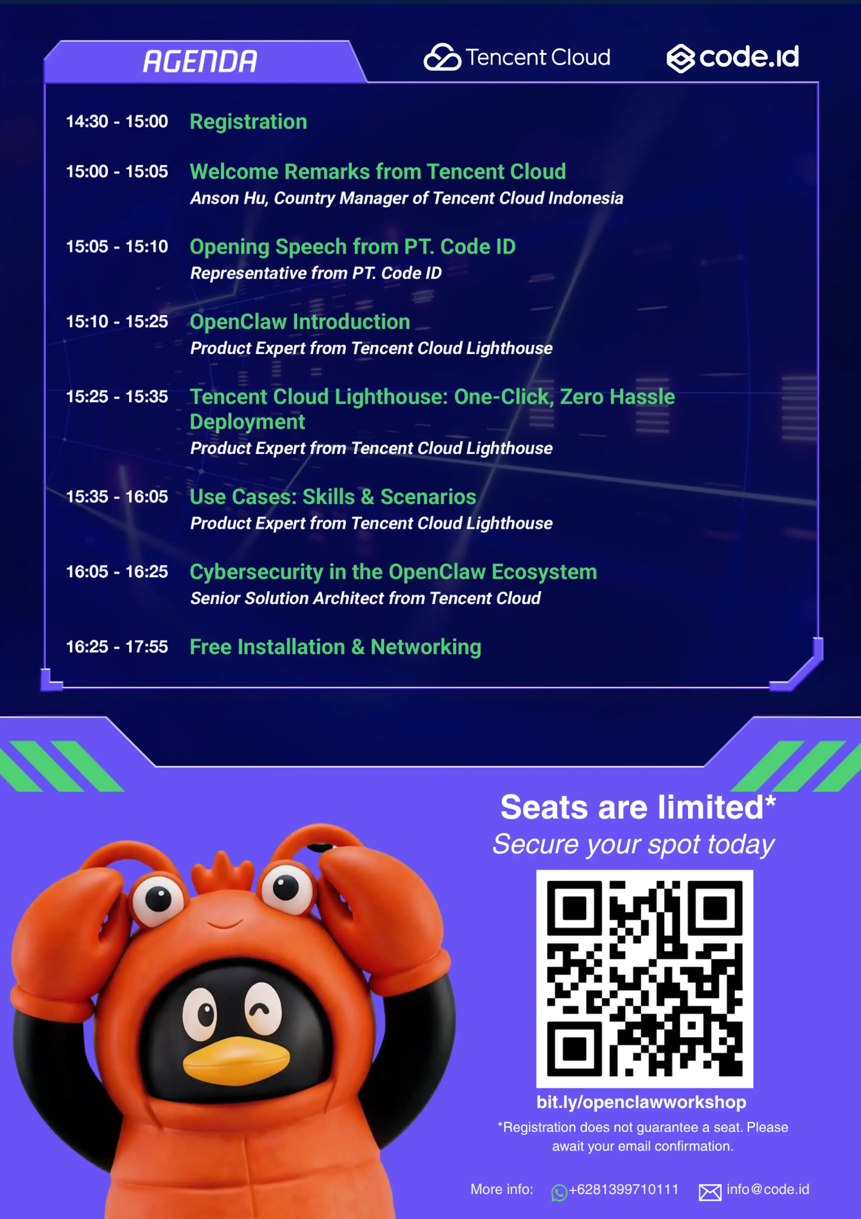 openclaw workshop in Jakarta