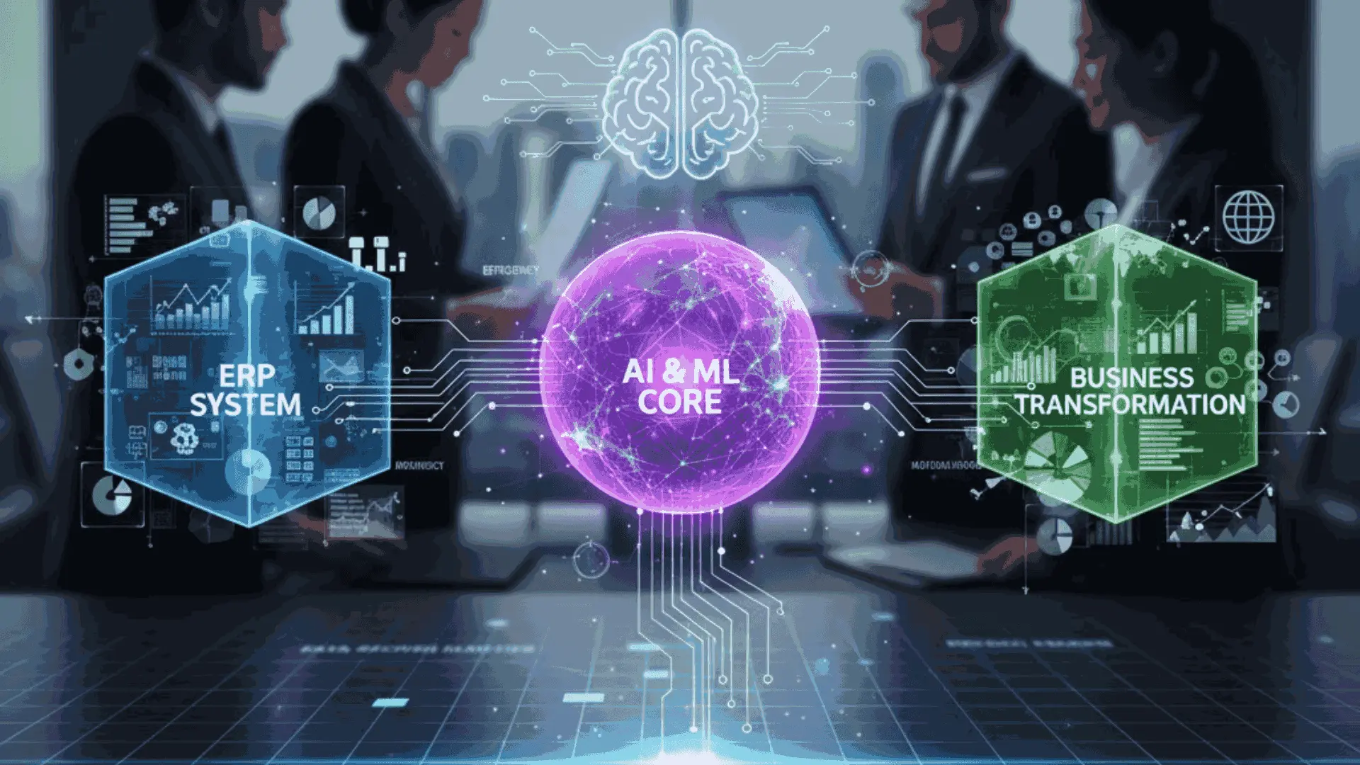 Integrasi ERP, AI, dan Machine Learning 
